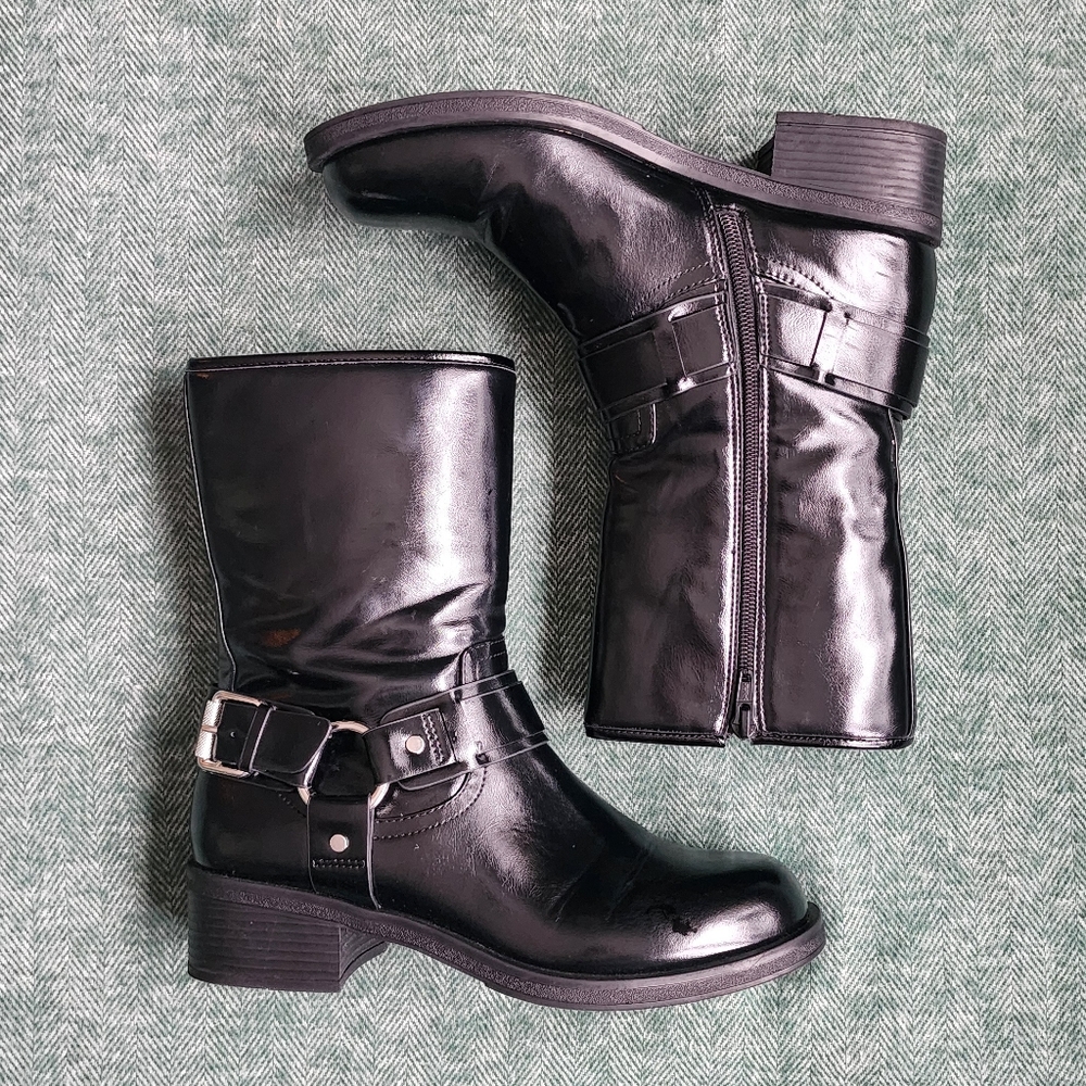 Dolce Vita Black Armonda Combat/Moto Boots - Picture 2 of 11